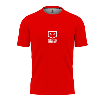 Red Race The Machine Technical T-shirt